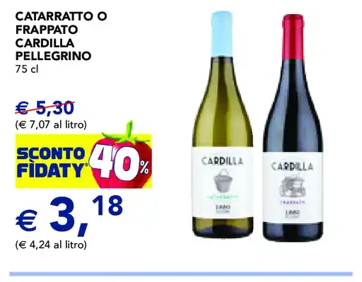 Catarratto o Frappato Cardilla Pellegrino