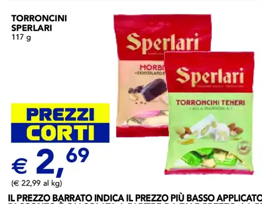 Torroncini Sperlari