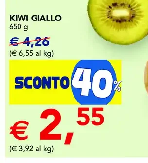 Kiwi giallo