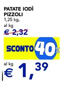 Patate Iodì Pizzoli