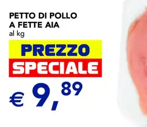Petto di pollo a fette AIA