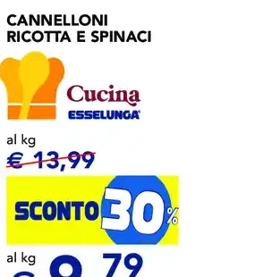 Cannelloni ricotta e spinaci