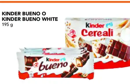 Kinder Bueno o Kinder Bueno White