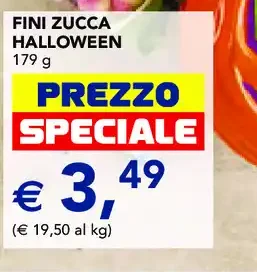 Fini Zucca Halloween
