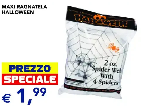 Maxi ragnatela Halloween