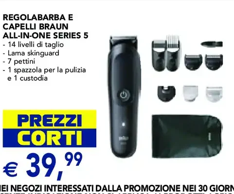 Regolabarba e capelli Braun All-in-One Series 5