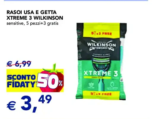 Rasoi usa e getta Wilkinson Xtreme 3