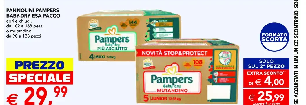 Pannolini Pampers Baby-Dry