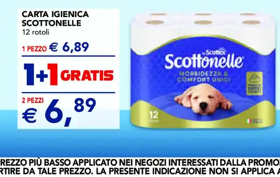 Carta igienica Scottonelle