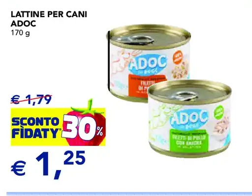 Lattine per cani Adoc
