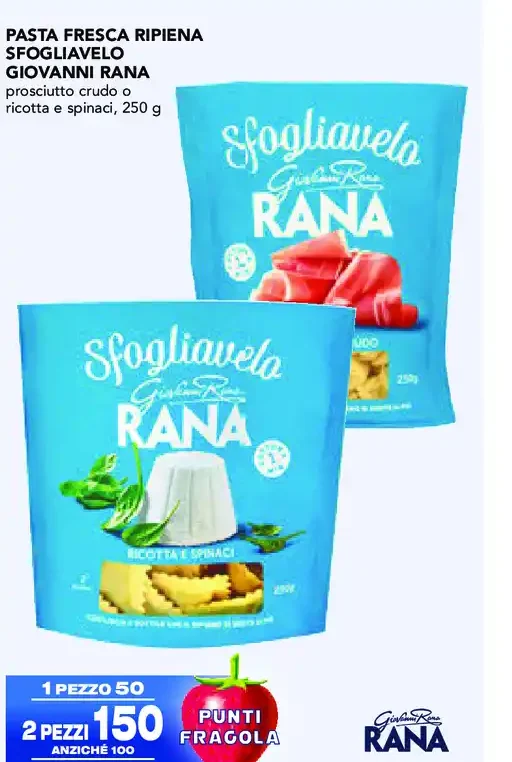 Pasta fresca ripiena sfogliavelo Giovanni Rana