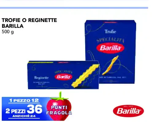 Trofile o reginette Barilla