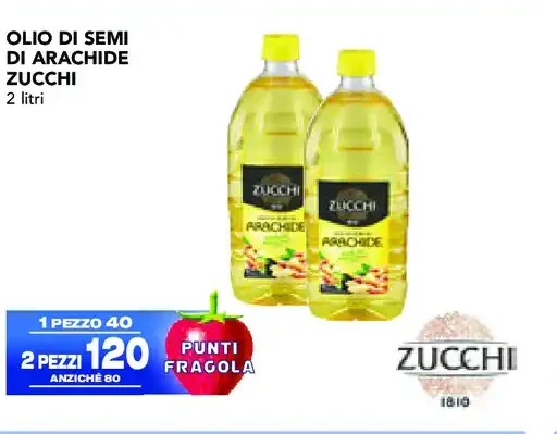 Olio di semi di arachide Zucchi