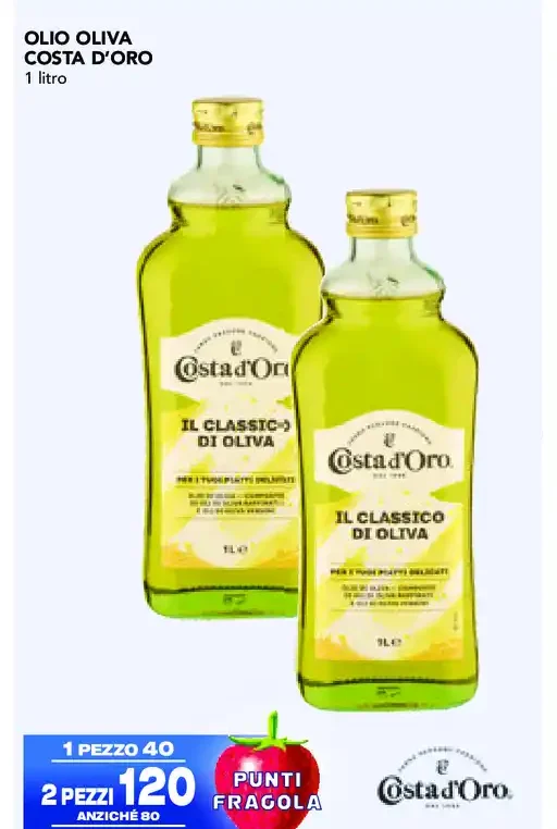 Olio oliva Costa d'Oro