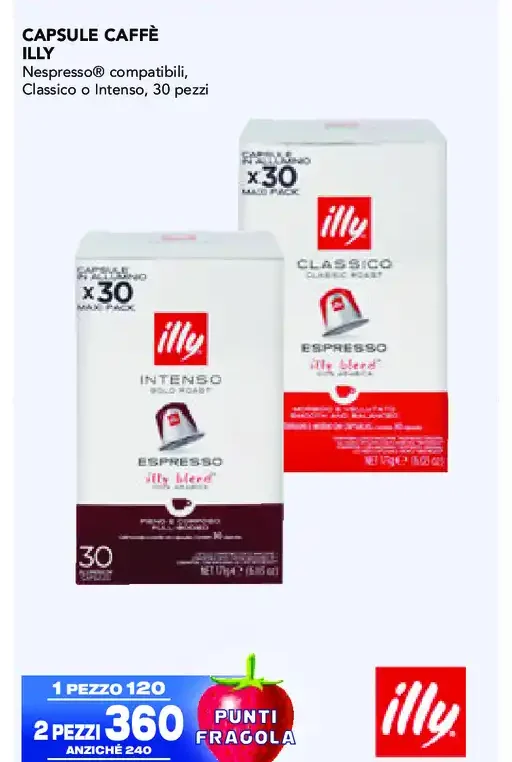Capsule caffè Illy
