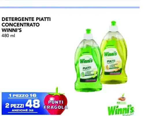 Detergente piatti concentrato Winni's