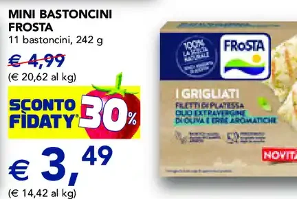 Mini bastoncini Frosta
