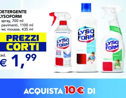 Detergente Lysoform
