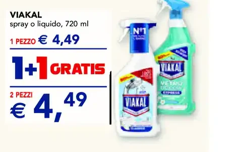 Viakal spray o liquido 720 ml