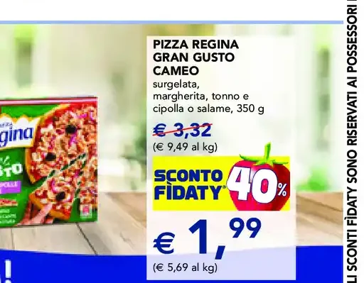 Pizza Regina Gran Gusto Cameo