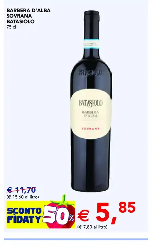 Barbera d'Alba Sovrana Batasiolo