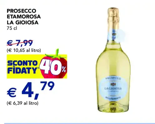 Prosecco Etamorosa La Gioiosa