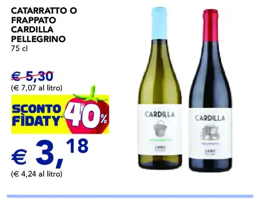 Catarratto o Frappato Cardilla Pellegrino
