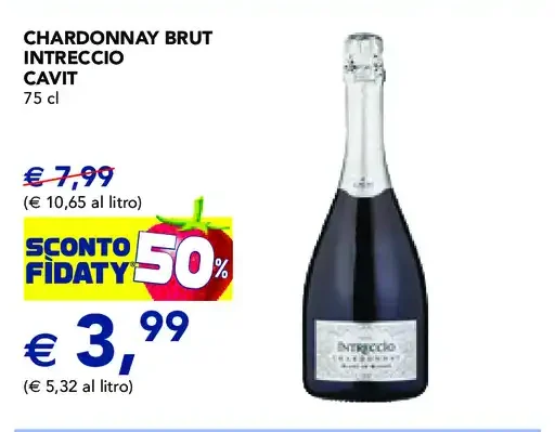 Chardonnay Brut Intreccio Cavit