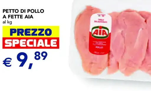 Petto di pollo a fette AIA