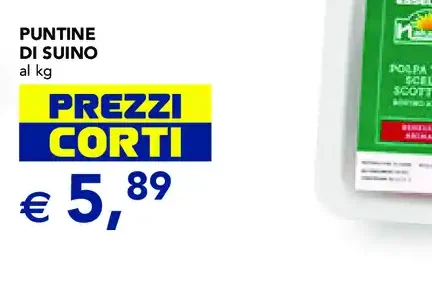 Puntine di suino