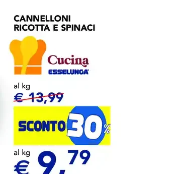 Cannelloni ricotta e spinaci