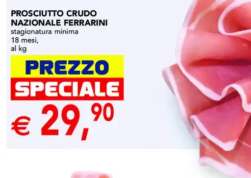 Prosciutto crudo nazionale Ferrarini