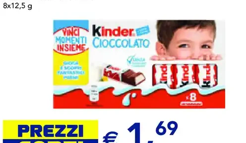 Kinder cioccolato