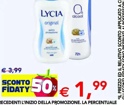 Deodorante Lycia