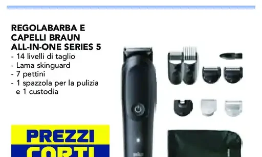 Regolabarba e capelli Braun All-in-One Series 5