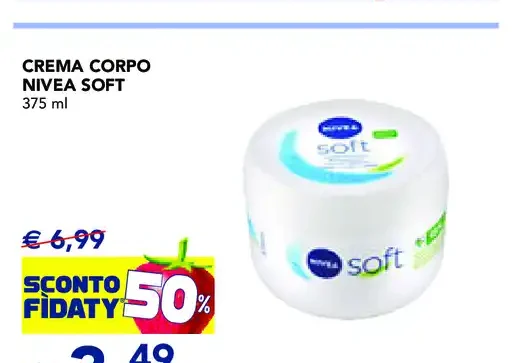 Crema corpo Nivea Soft
