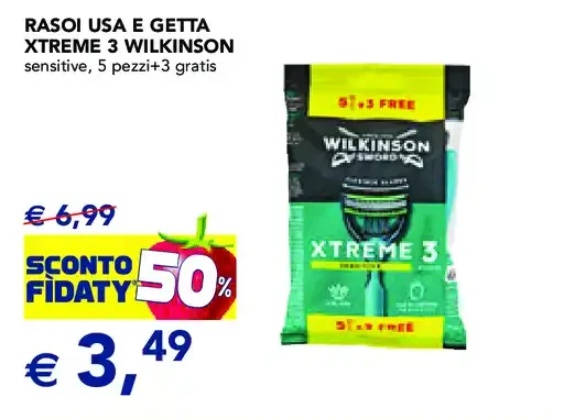 Rasoi usa e getta Wilkinson Xtreme 3