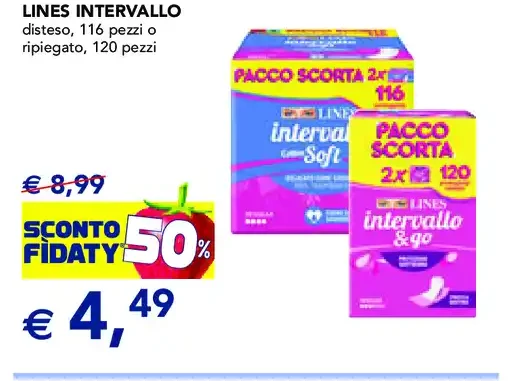 Lines Intervallo