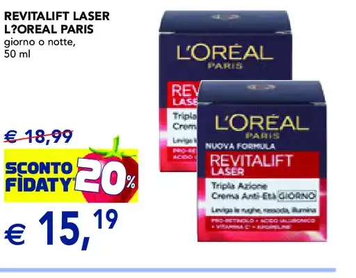 Revitalift Laser crema giorno o notte
