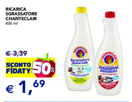 Ricarica sgrassatore Chanteclair