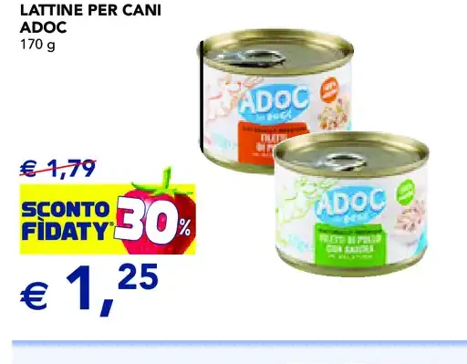 Lattine per cani Adoc