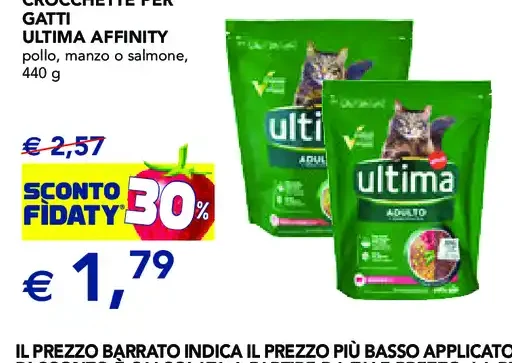Crocchette per gatti Ultima Affinity