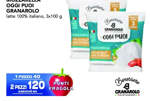Mozzarella Oggi Puoi Granarolo