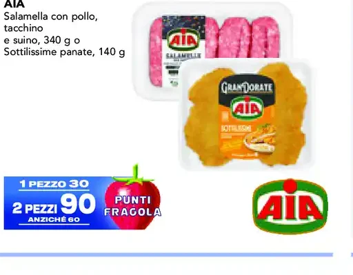 Salamella con pollo Aia