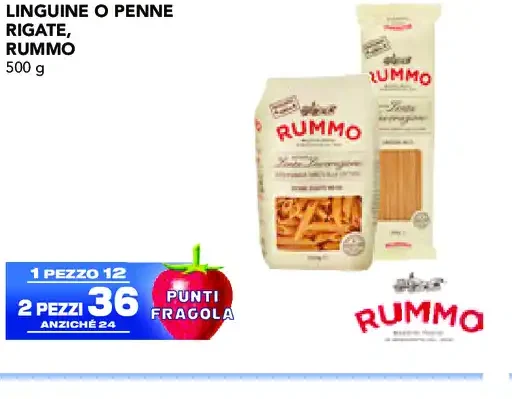 Linguine o penne rigate Rummo