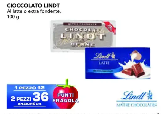 Cioccolato Lindt