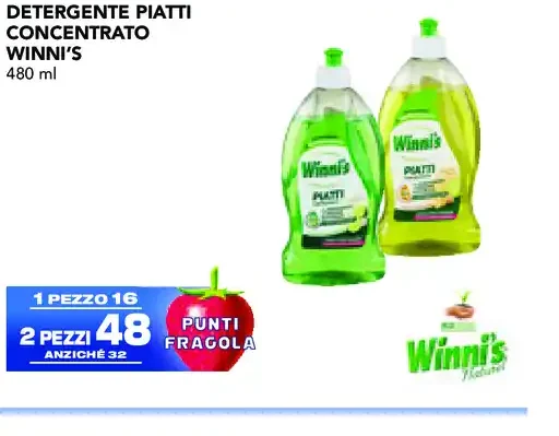 Detergente piatti concentrato Winni's