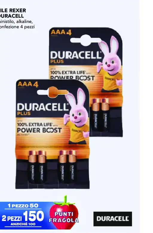 Pile Duracell Plus