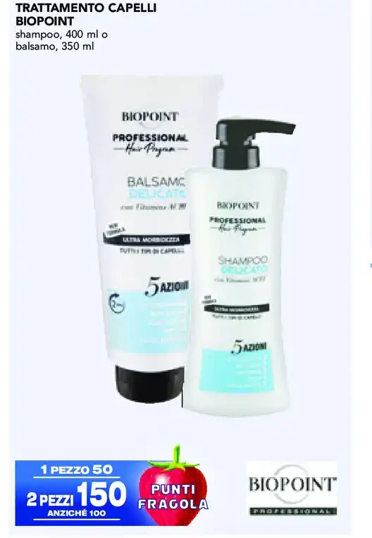 Trattamento capelli Biopoint