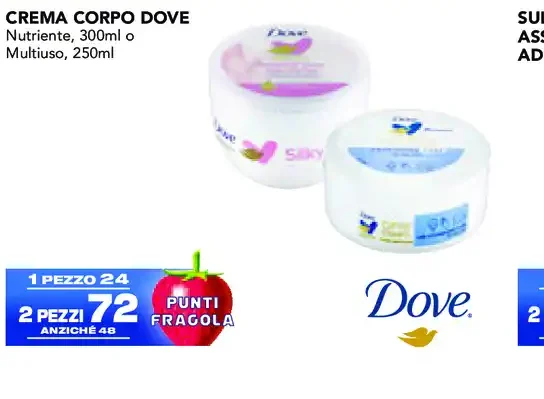 Crema corpo Dove